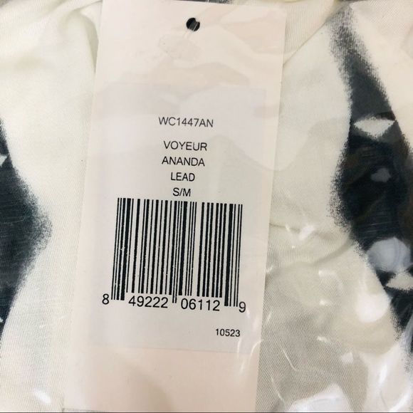 Eberjey Voyeur Ananda Swim Cover Up Lounge Pants Side Leg Tie Lead S - Picture 6 of 7